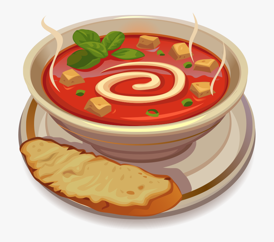 Dip - Tomato Soup Cartoon Png, Transparent Clipart