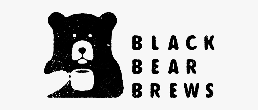 Black Bear Brews Coffee, Transparent Clipart