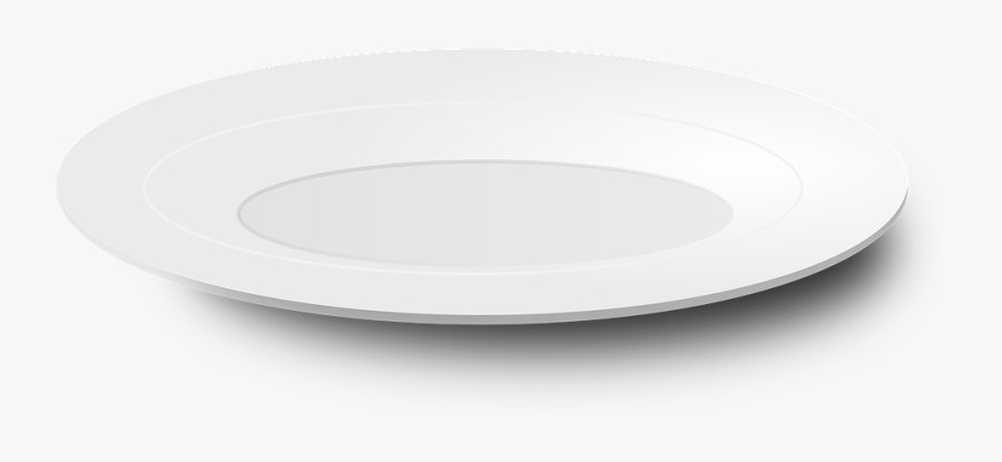 Plate Porcelain Tableware Vector Graphic Pixabay - White Plate Clip Art Png, Transparent Clipart
