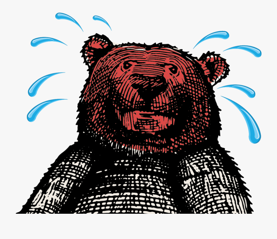 Transparent Smokey The Bear Png - Melting Bear, Transparent Clipart