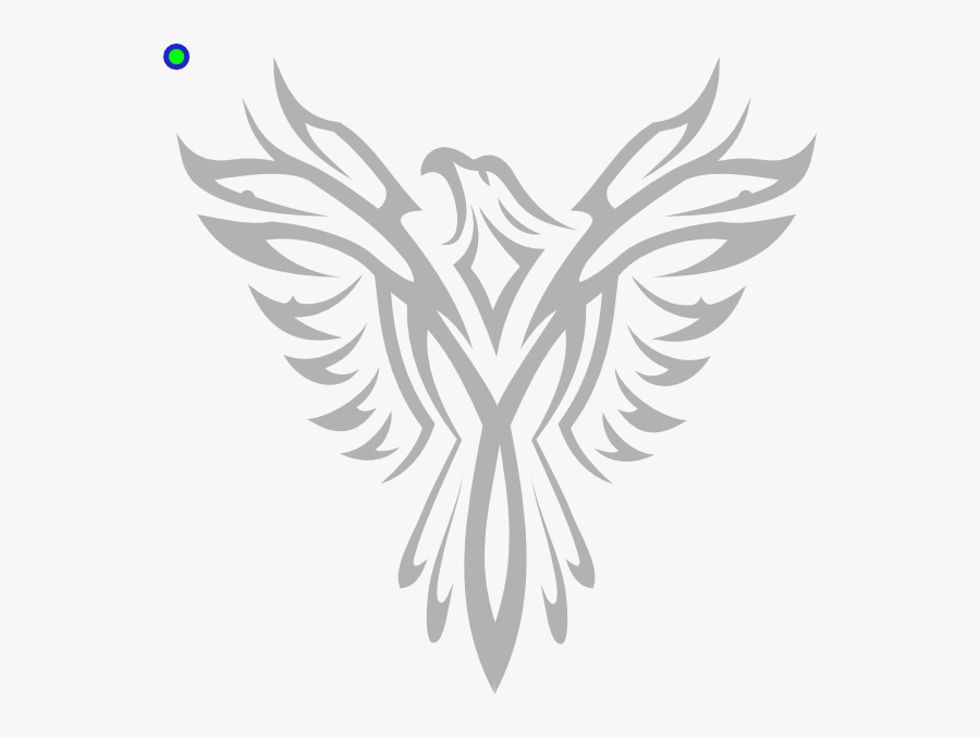 Phoenix Black And White Png, Transparent Clipart