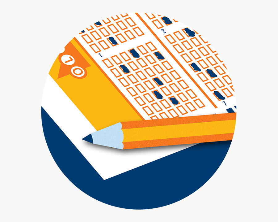 Completed Number Selections On A Selection Slip, Transparent Clipart