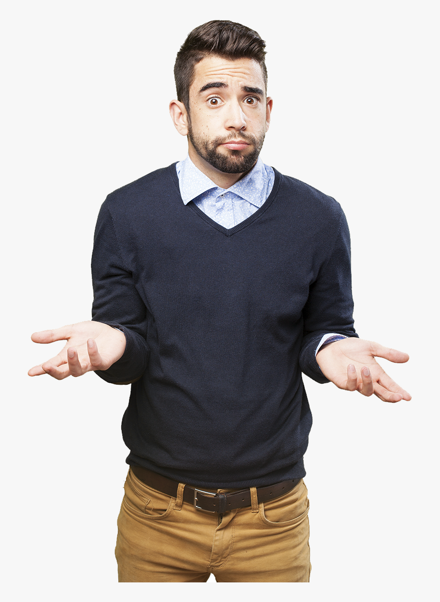 Royalty-free Person Clip Art - Confused Transparent, Transparent Clipart