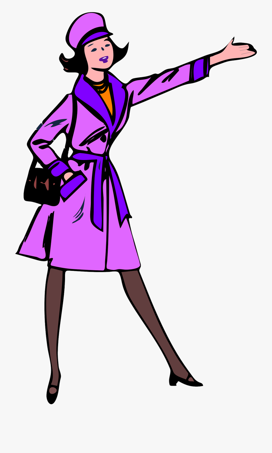 Clip Art Free Clip Art Women - Clipart Lady, Transparent Clipart
