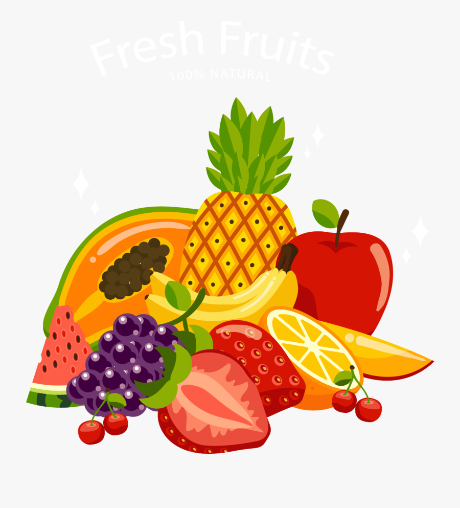 Fruit Wagon, Transparent Clipart