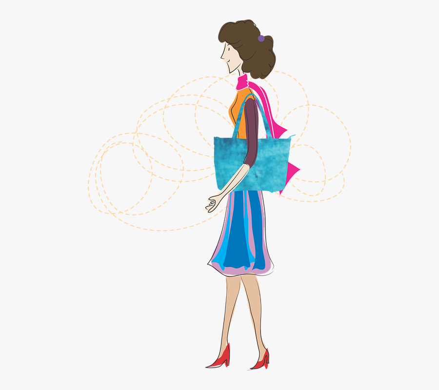 Fashion Clipart Man Woman - Illustration, Transparent Clipart