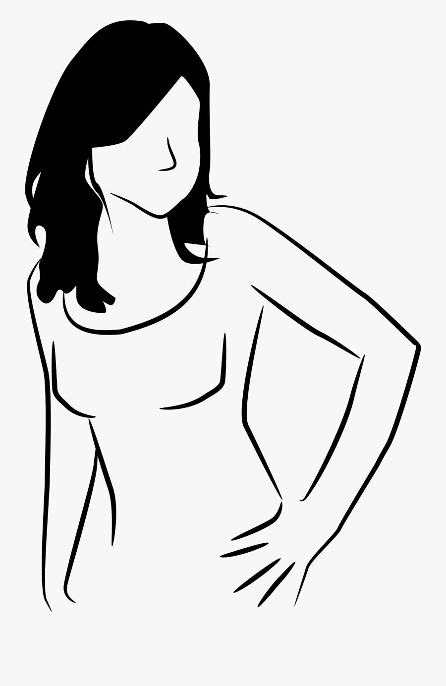 Line Woman Susan - Woman Clip Art, Transparent Clipart
