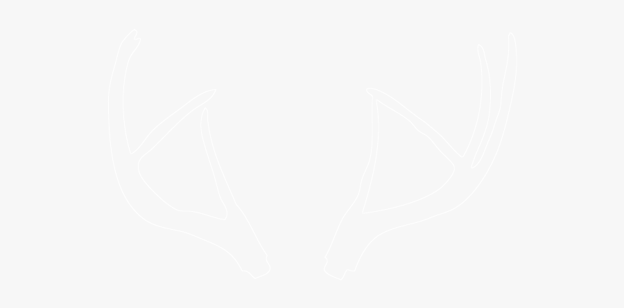 Deer Antlers Only, Front View, Transparent Clipart