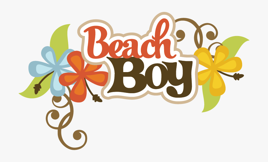 Beach Clip Art Black And White, Transparent Clipart