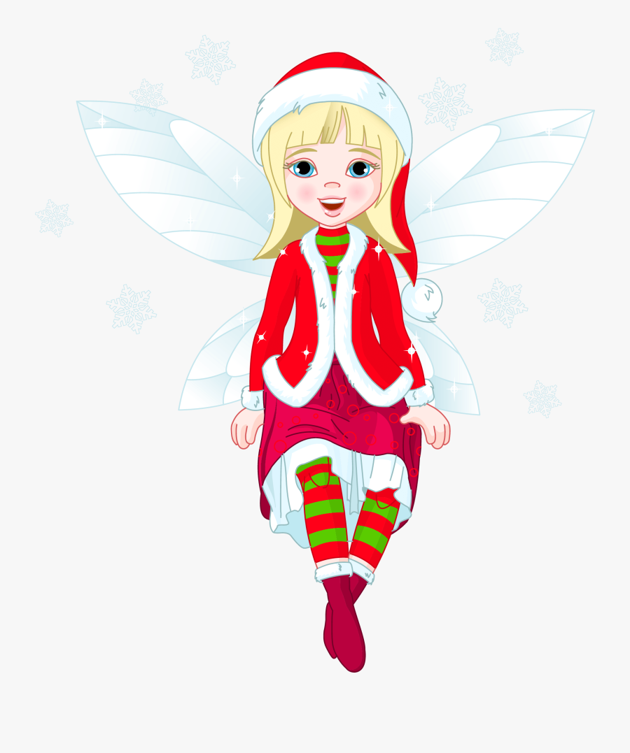 Transparent Christmas Elf Png Clipart - Free Christmas Fairy Clipart, Transparent Clipart