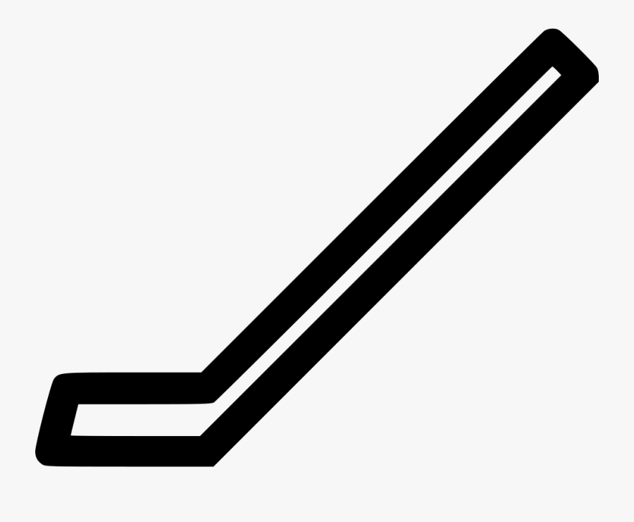 Hockey Stick A, Transparent Clipart