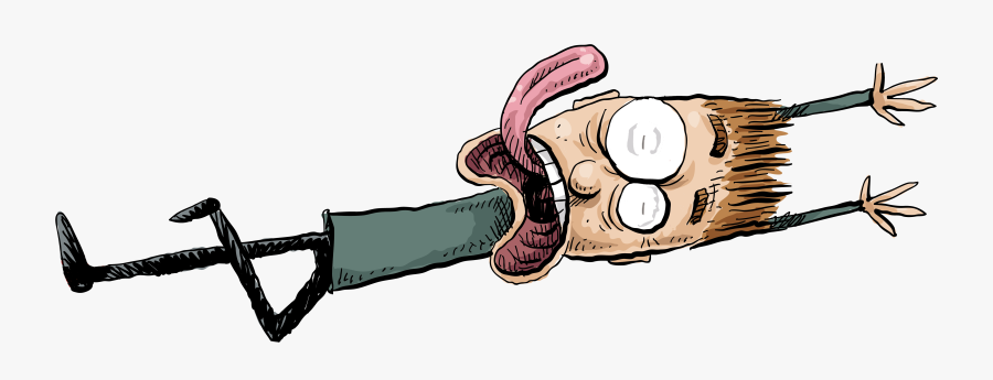 Person Unconscious Cartoon Png, Transparent Clipart