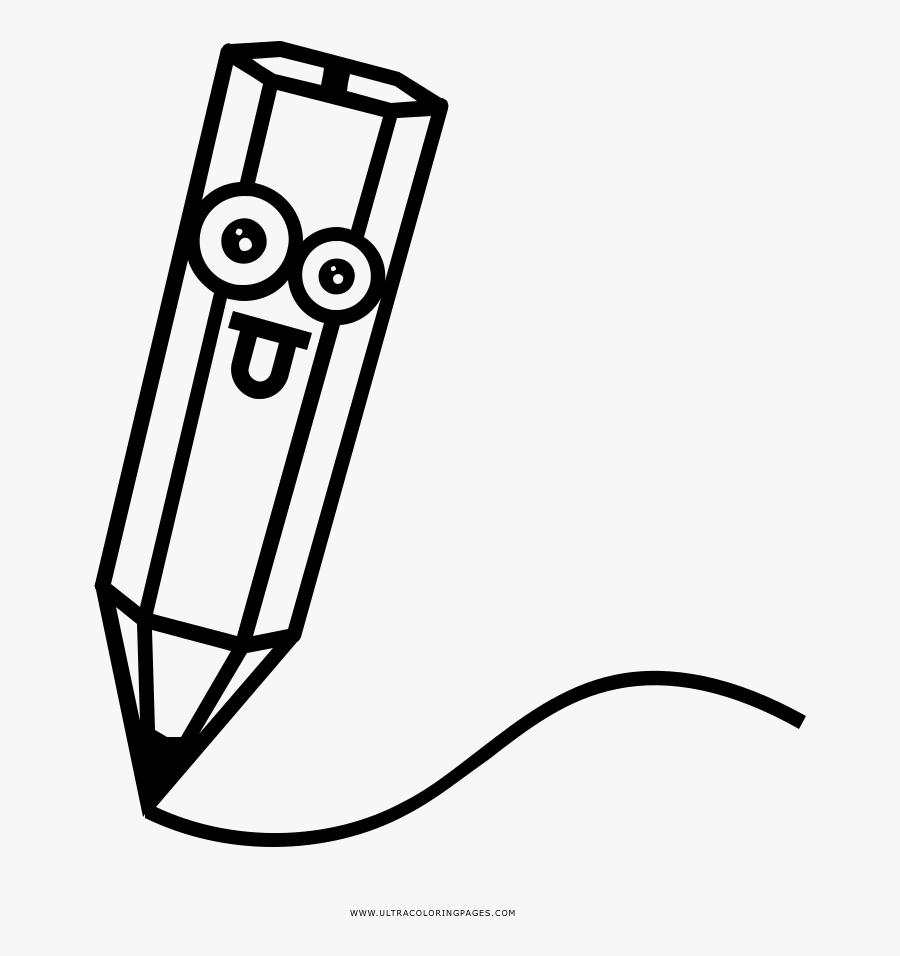 Tongue Out Coloring Page - Drawing, Transparent Clipart