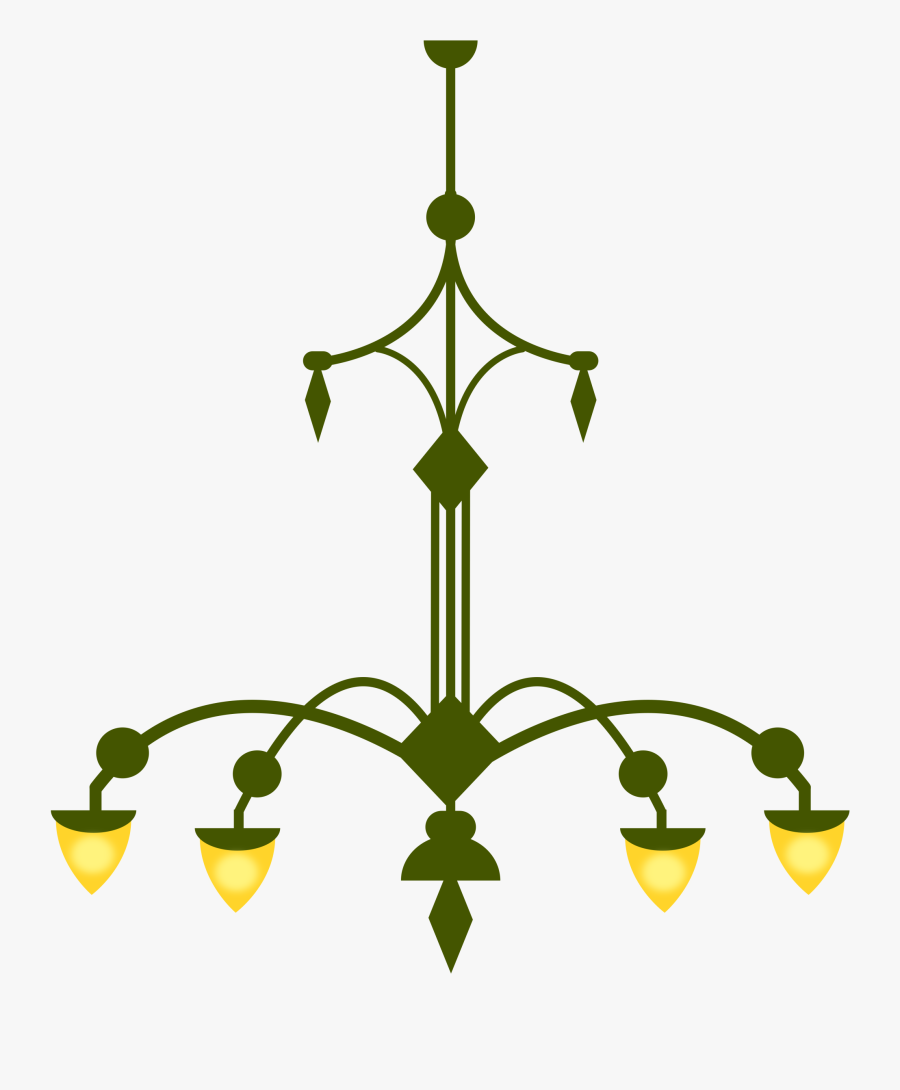 Chandelier Clipart, Transparent Clipart