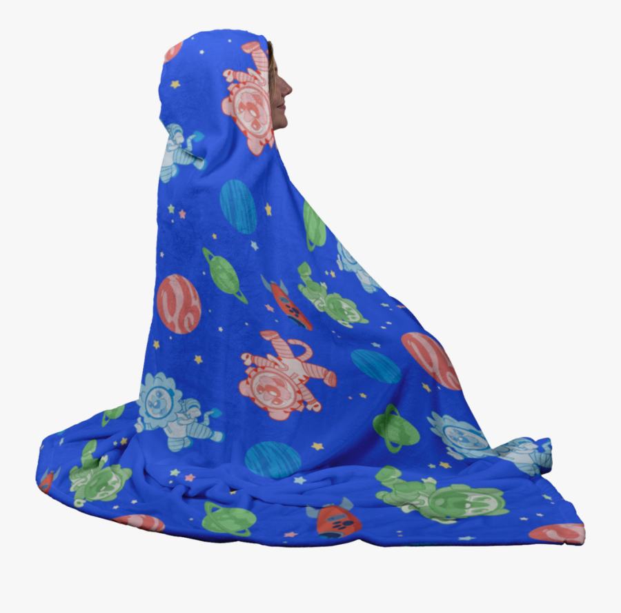 Galactic Hooded Blanket Hooded Blanket - Illustration, Transparent Clipart