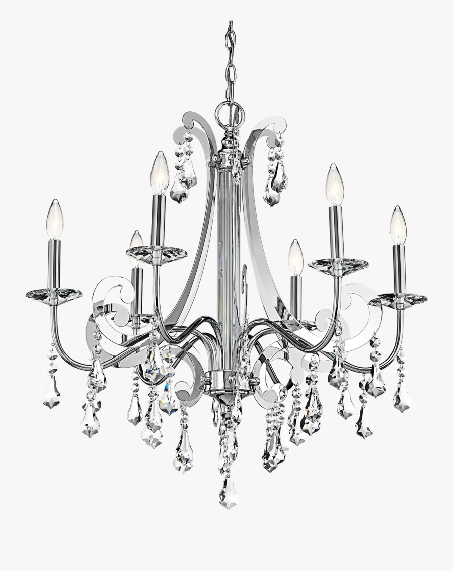 Clip Art Collection Of Free Drawing - Chandeliers Drawing, Transparent Clipart