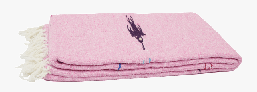 Clip Art Light Pink Blanket - Polar Fleece, Transparent Clipart