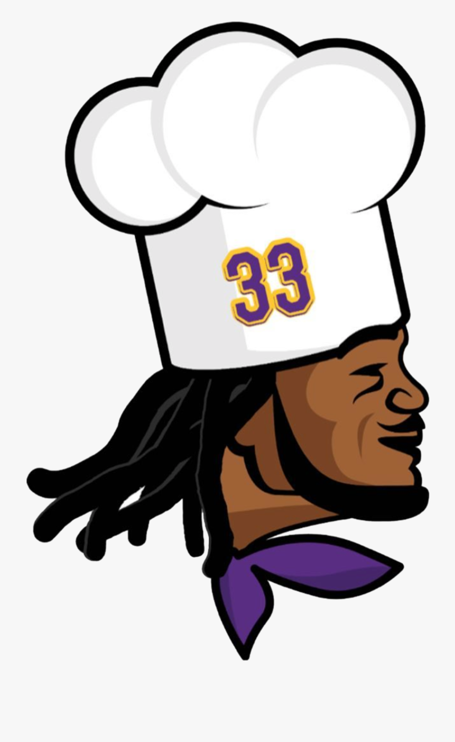 A Day With Dalvin - Dalvin Cook Chef Hat, Transparent Clipart