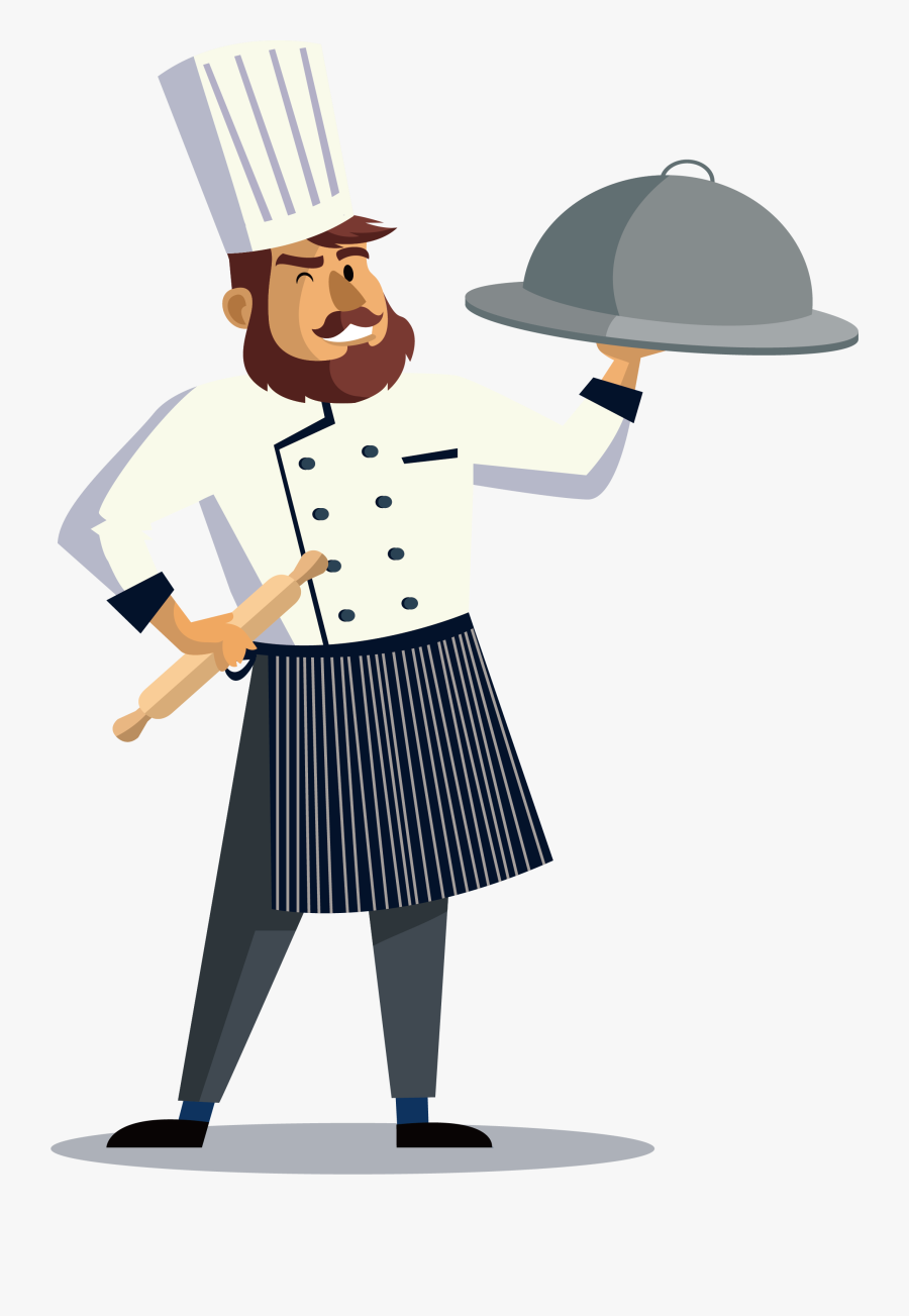 Cook Transprent Png Free - Cook Cartoon Png, Transparent Clipart