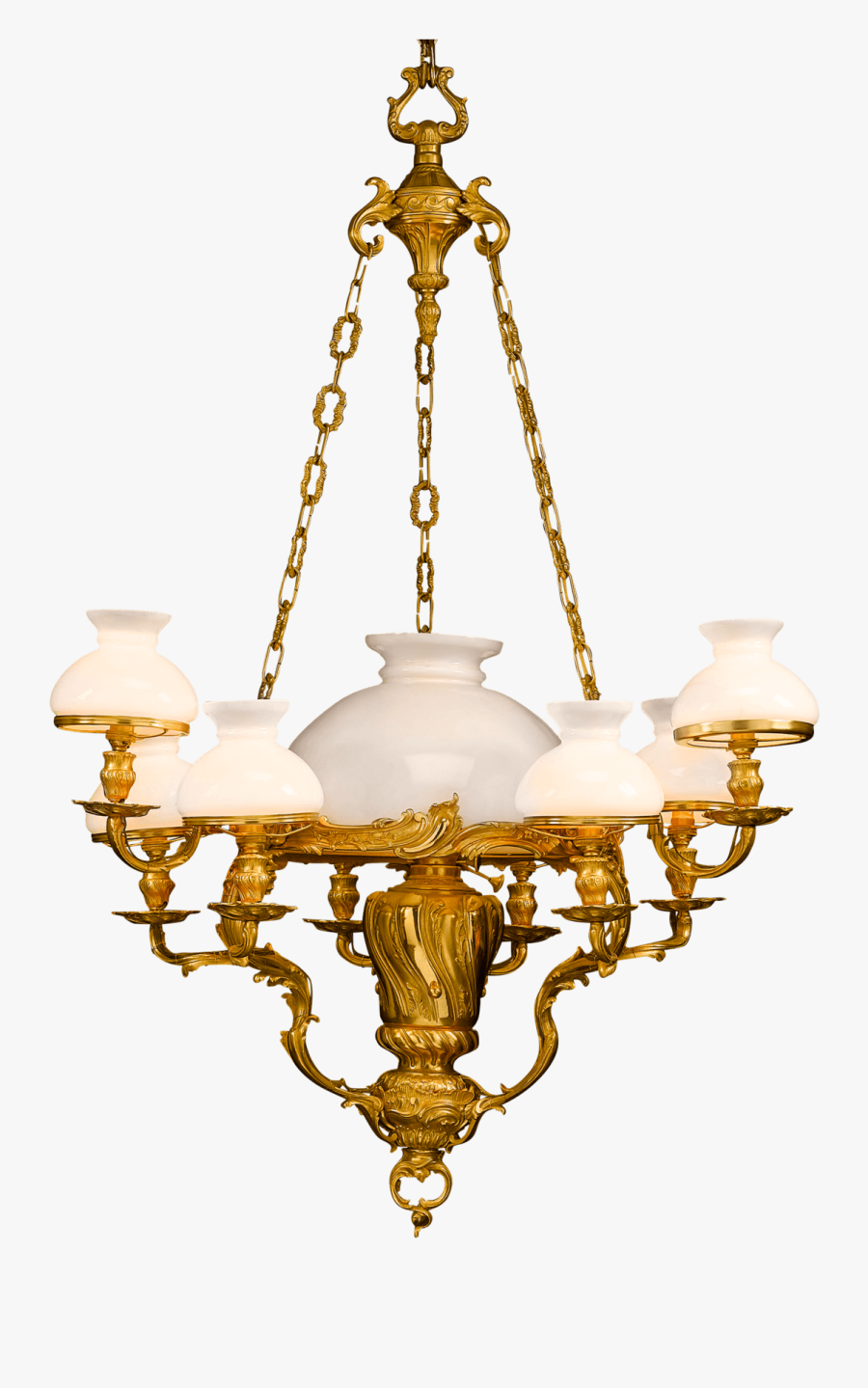 Transparent Chandeliers Png - 19th Century Chandelier Png, Transparent Clipart