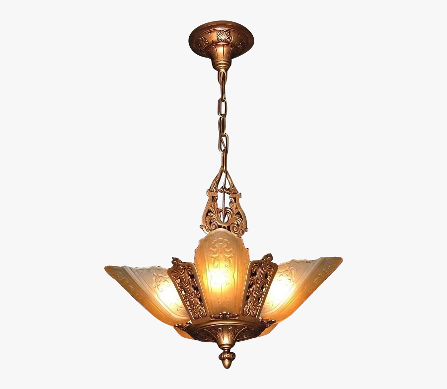 Light Lighting Chandelier Fixture Pendant Download - Vintage Light Png, Transparent Clipart