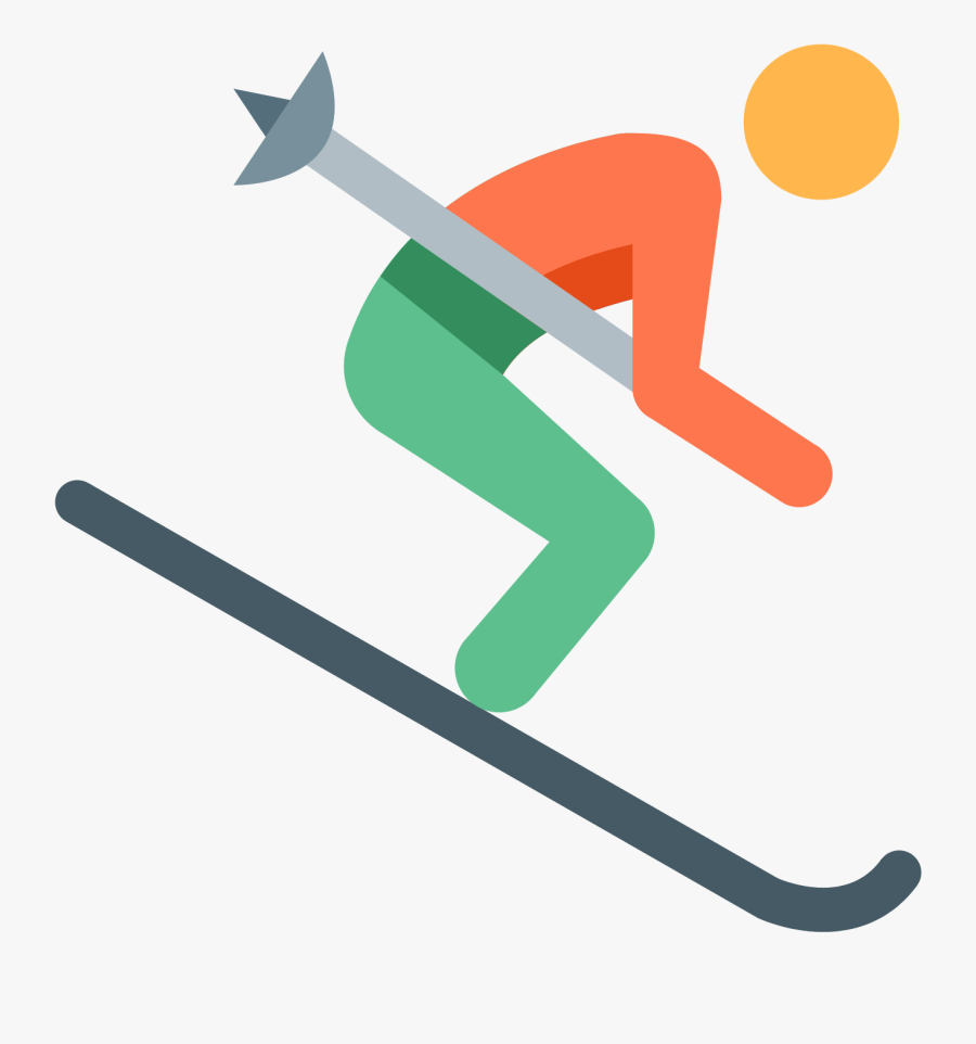 Clip Art Alpine Skiing Transprent Png - Ski Transparent Background, Transparent Clipart