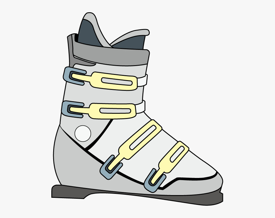 Olympic Slop Winter Boots Games Skiing Ski Clipart - Ski Boot Clipart, Transparent Clipart