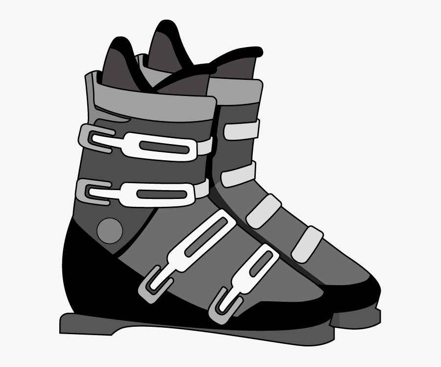 Transparent Skiing Clipart Ski Boots Clip Art , Free Transparent