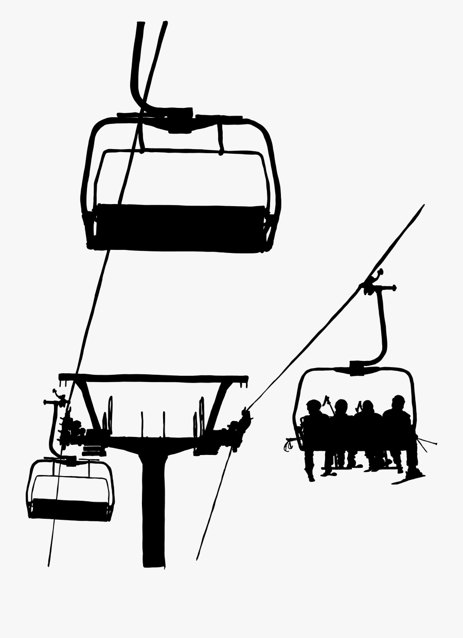 Skis Lift Clipart Transparent, Transparent Clipart