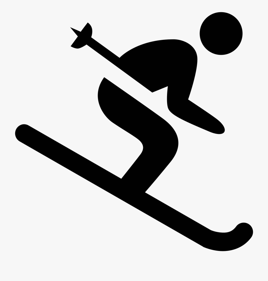 Ski Icon Png, Transparent Clipart