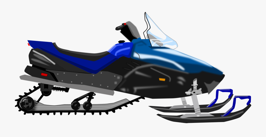 Vehicle,sled,automotive Design - Snowmobile Clipart, Transparent Clipart