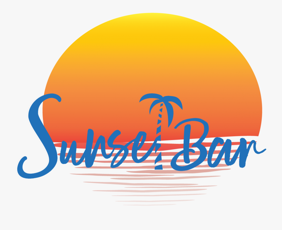 Sun Set Logo, Transparent Clipart