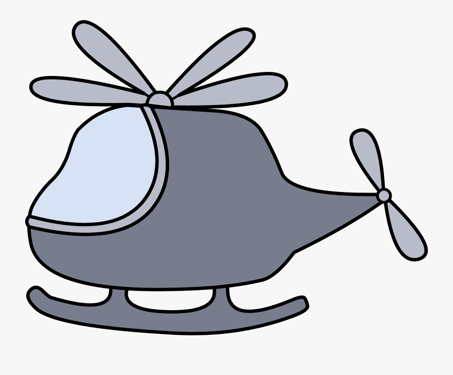 Cute Helicopter Clipart - Helicopter In Clipart, Transparent Clipart
