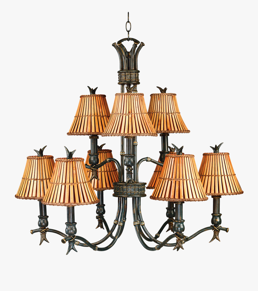 Kenroy Kwai Nine Light Chandelier - Chandelier, Transparent Clipart