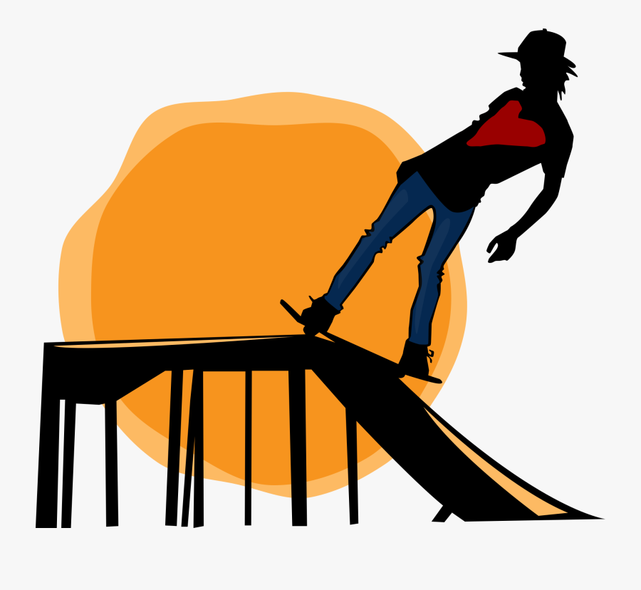 Rampa Skate Png, Transparent Clipart