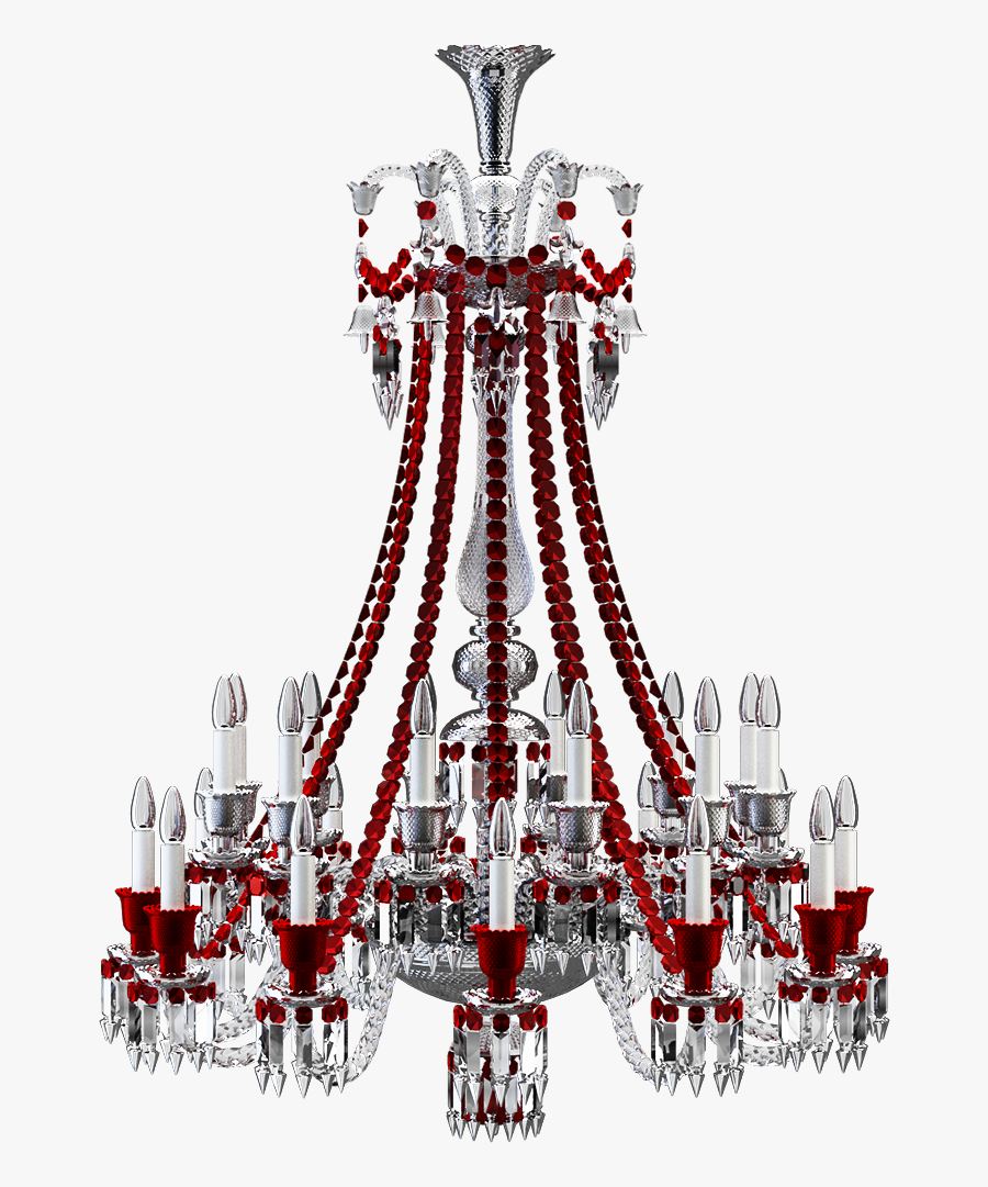 Zenith Clear And Red Chandelier 24l Long3d View"
 Class="mw - Illustration, Transparent Clipart