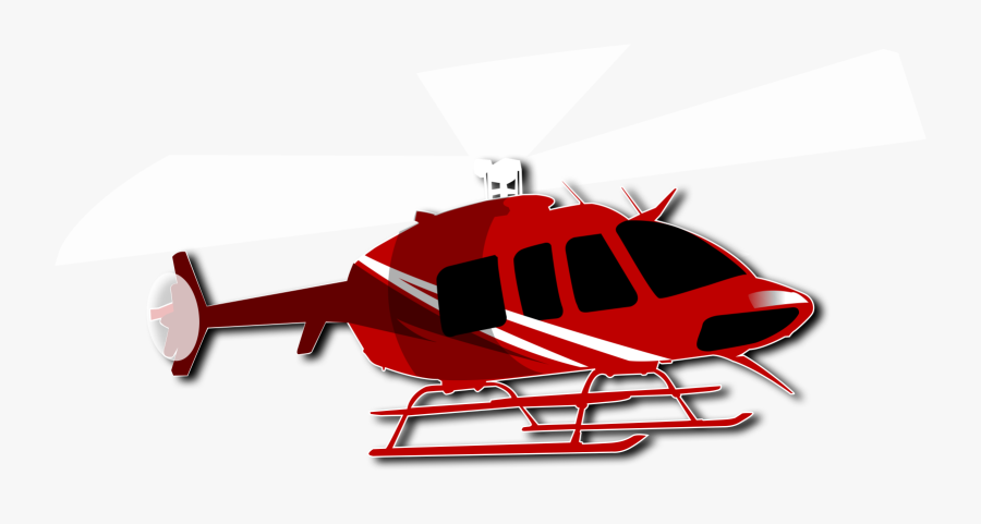 Helicopter Clipart Airplane Hangar - Helicopter Painted Transparent Background, Transparent Clipart