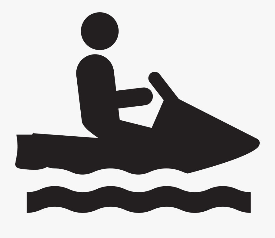 Cycling Walking Diving Jet-ski - Jet Ski Clip Art, Transparent Clipart