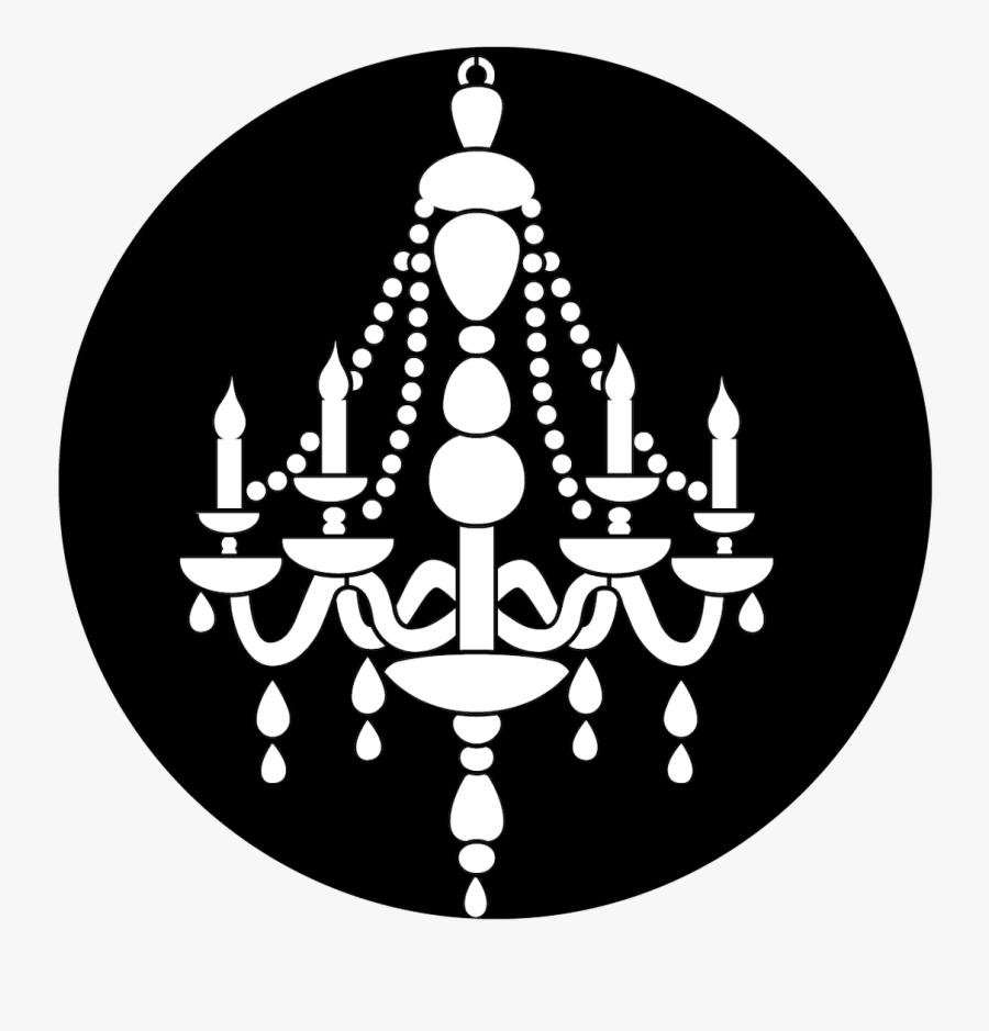 Apollo Design Meds-8018 A - Chandelier Silhouette, Transparent Clipart