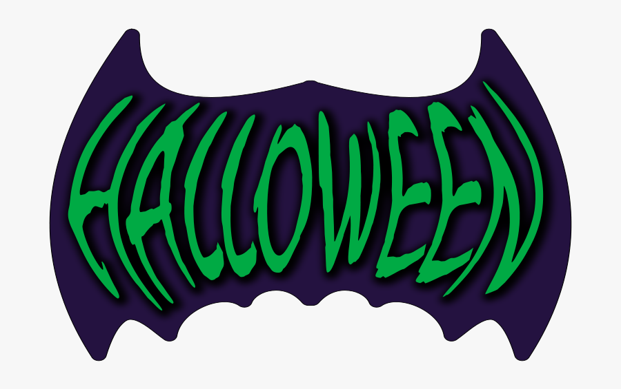 Halloween Writing - Emblem, Transparent Clipart