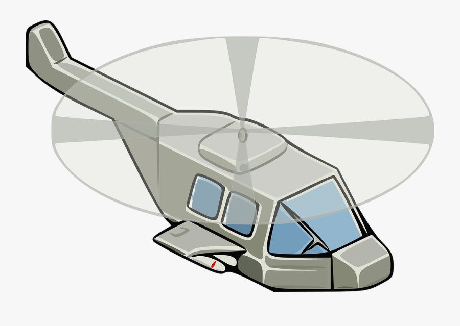Helicopter, Screw, Flight, Technology, Aviation - Helicopter Rotor, Transparent Clipart