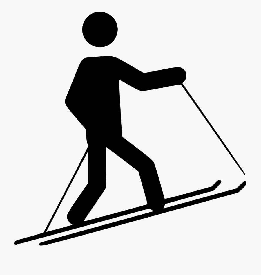 Ski Touring - Ski Touring Vector, Transparent Clipart