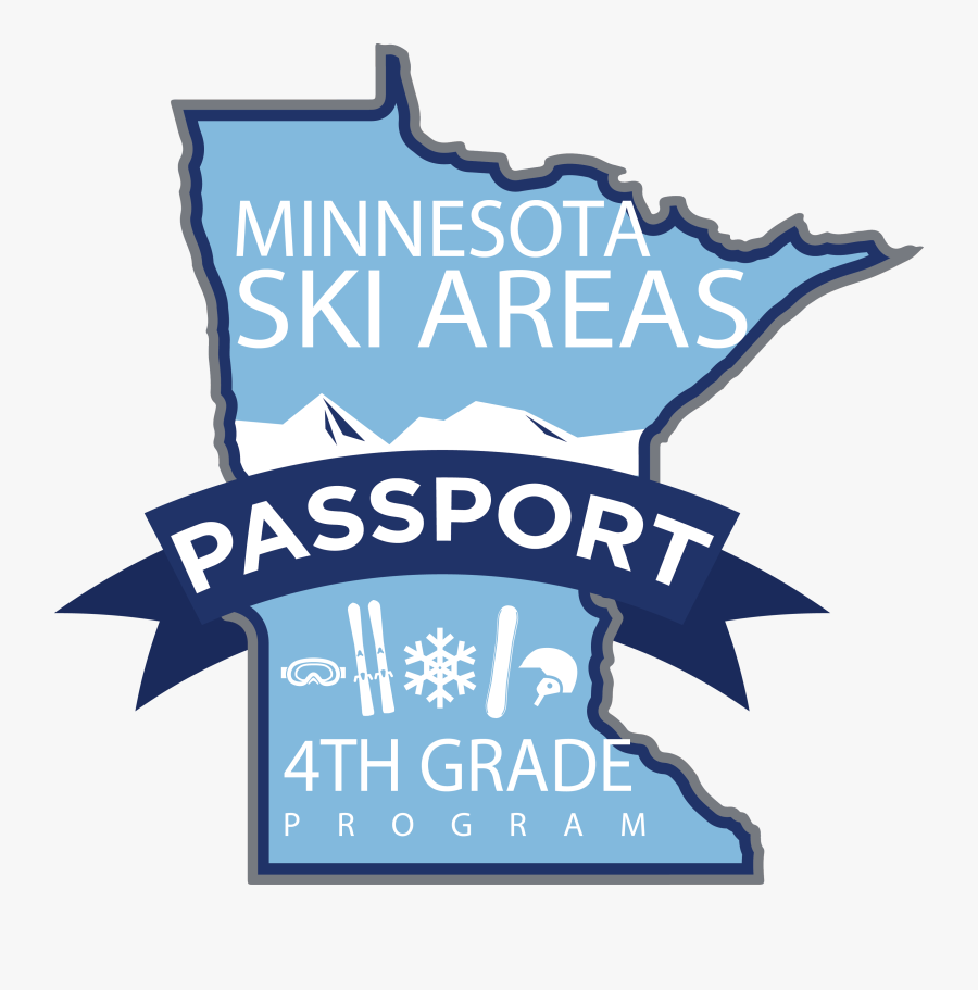 Mn Ski Pass Passport For 4th Graders, Transparent Clipart
