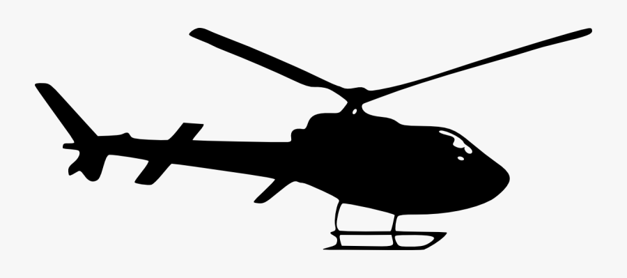 Search For Military Drawing - Helicopter Silhouette Png, Transparent Clipart