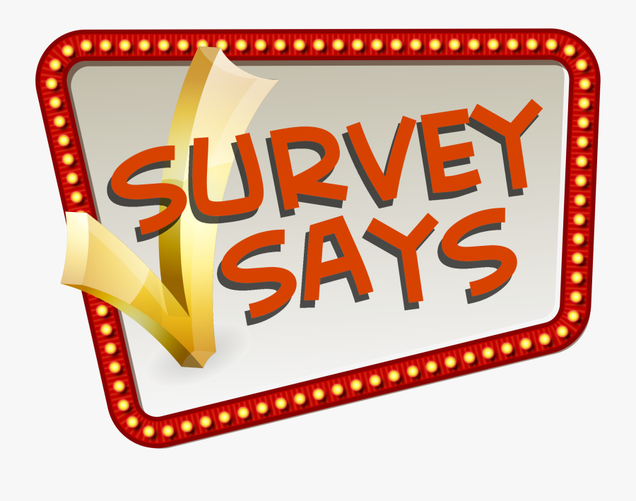 Clipart Letters Survey - Funny Survey Clip Art, Transparent Clipart