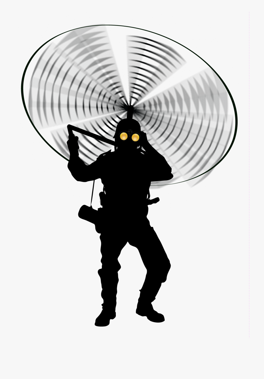 Helicopter-guy - People Vector, Transparent Clipart