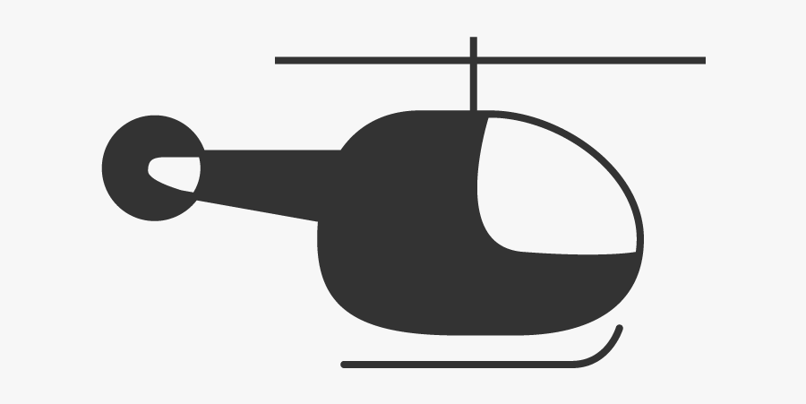 Helicopter Icon Svg, Transparent Clipart