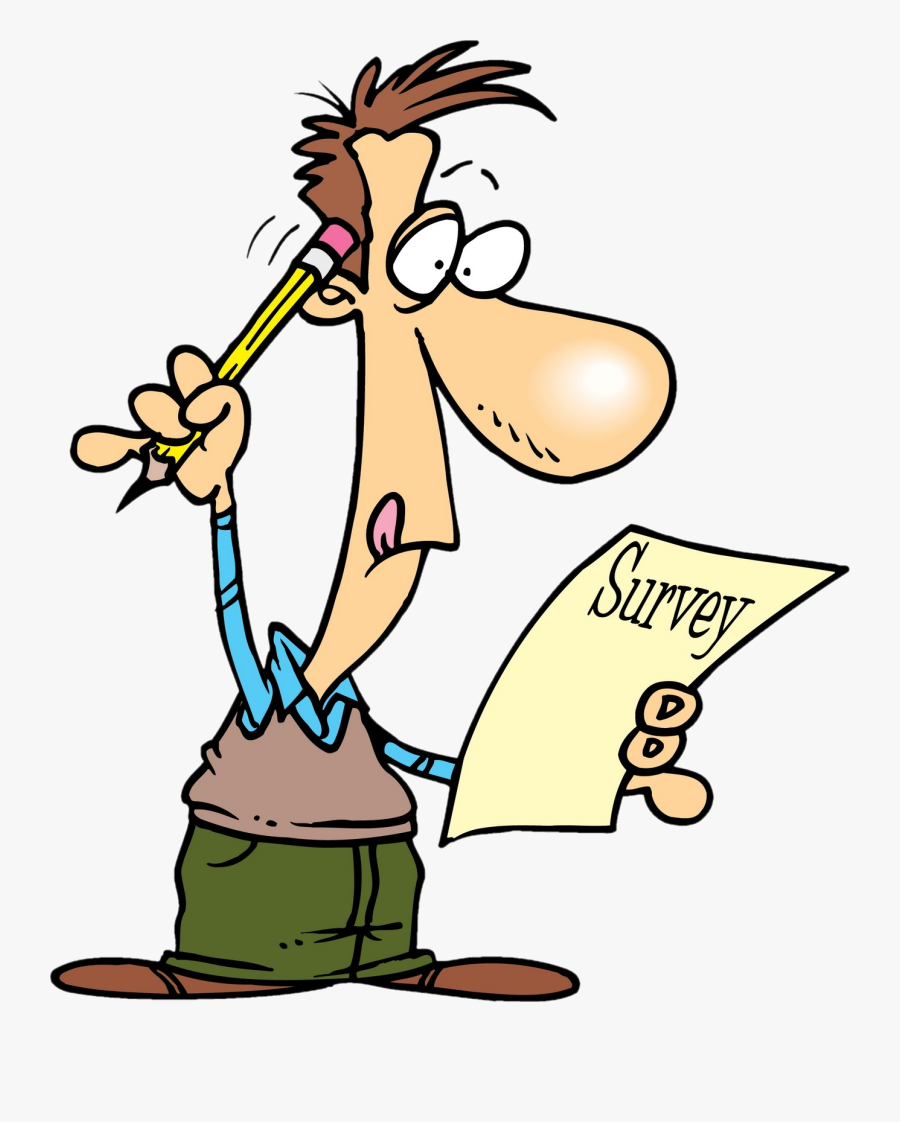 Clipart Survey , Png Download - Filling Out A Survey, Transparent Clipart