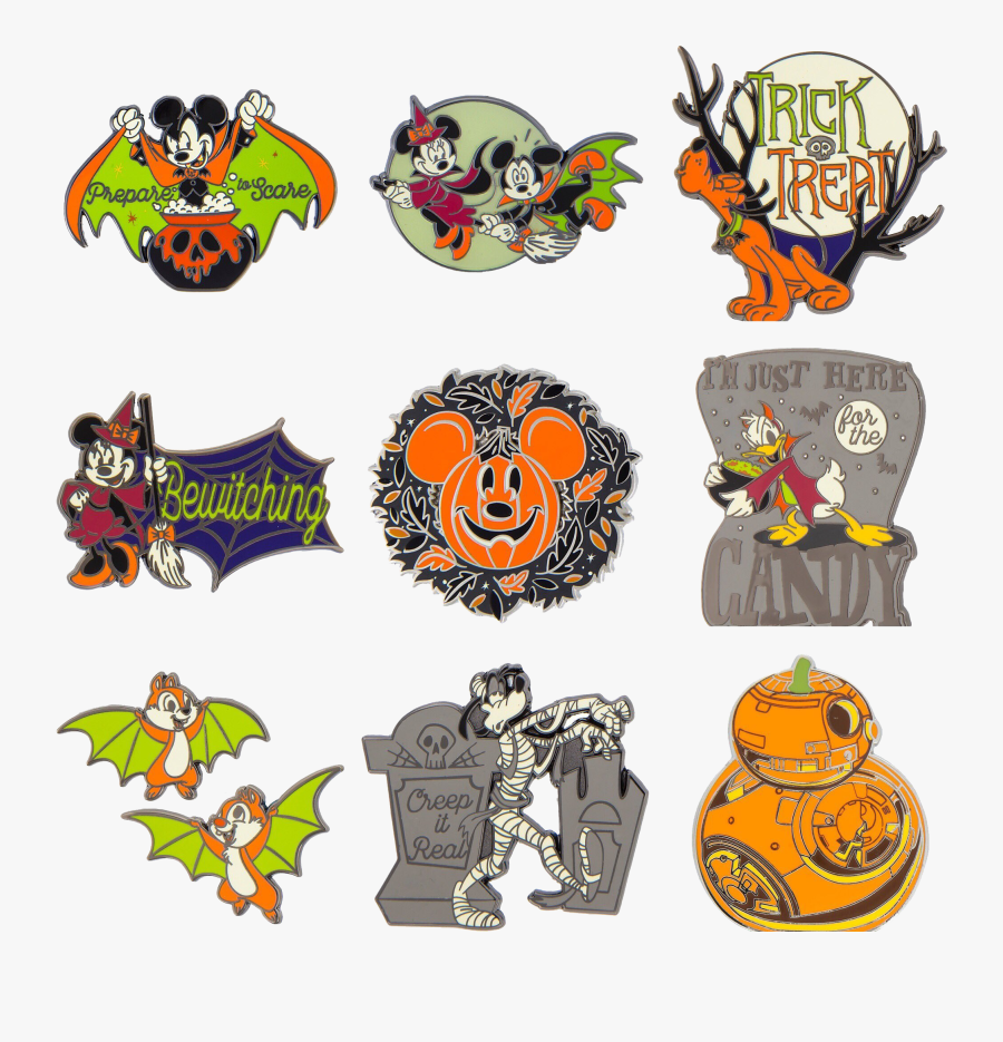 Disney Halloween Free Png Image, Transparent Clipart
