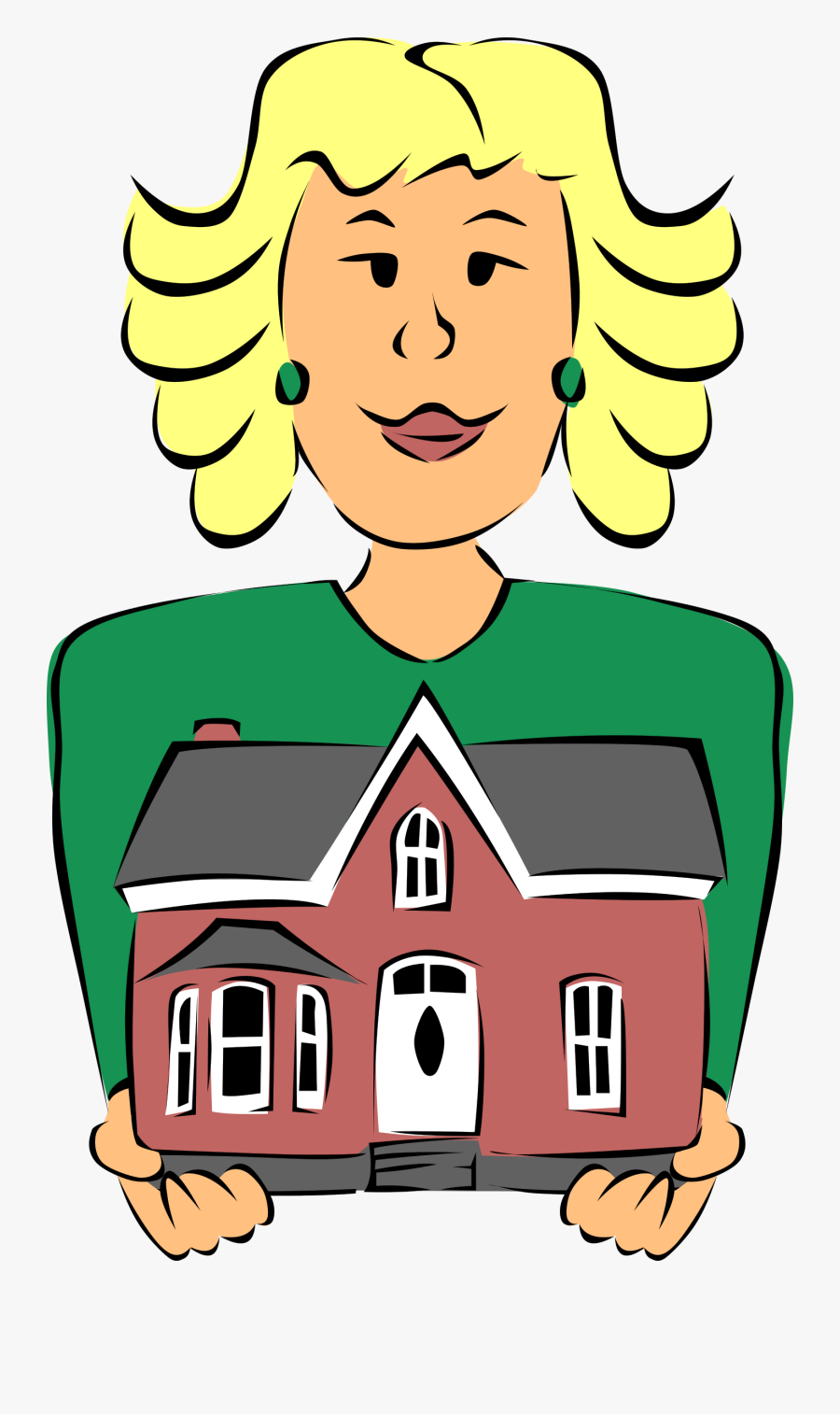 Real Estate Agent Clipart, Transparent Clipart